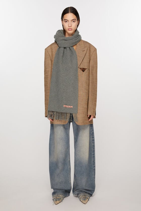 Acne Studios Schmaler Fransen-Schal aus Kaschmir Zeitbegrenzte Promotion