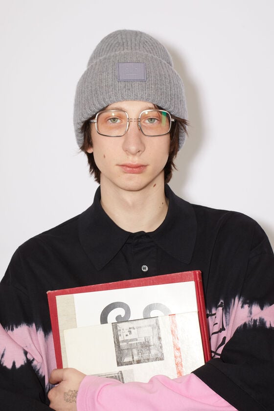 Acne Studios Rippstrick-Beanie Bis zu 50% Rabatt