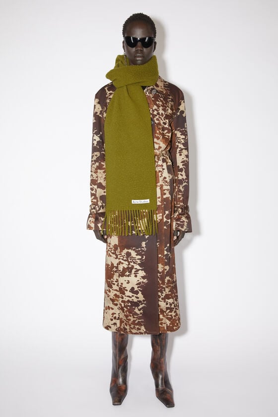 Acne Studios Fransen-Schal aus Wolle Bis zu 60% Rabatt