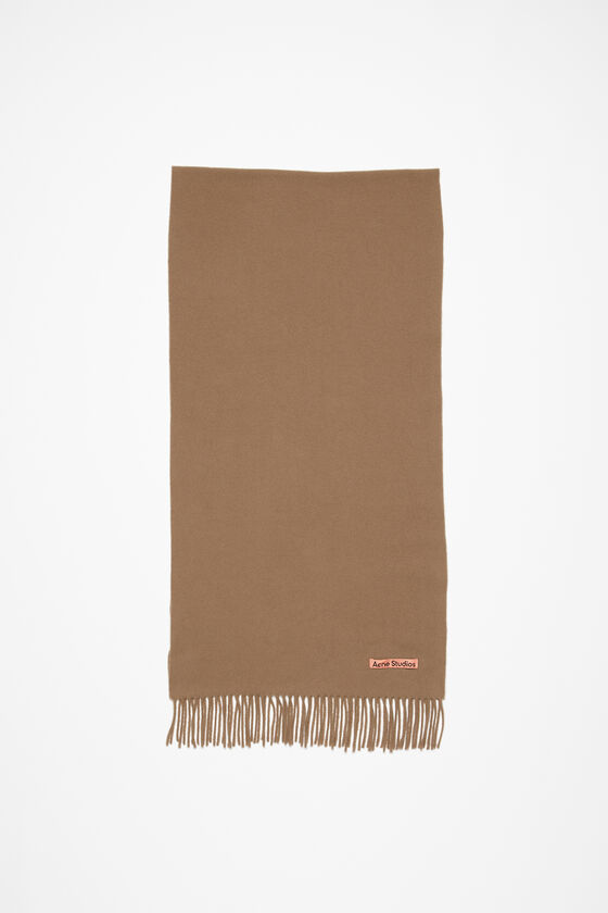 Acne Studios Schmaler Fransen-Schal aus Wolle Nur für heute