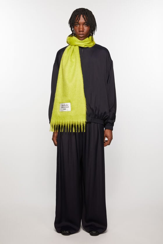 Acne Studios Fransen-Schal aus Alpaka Sonderangebot der Fabrik