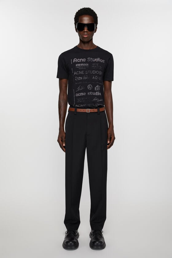 Acne Studios Ledergürtel mit Schnalle zollfrei
