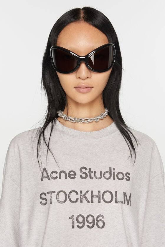Acne Studios Halskette mit Kristallkordeldesign 2025