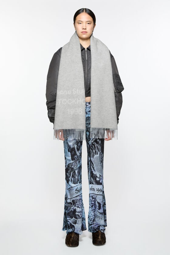 Acne Studios Logo wool scarf Angebote