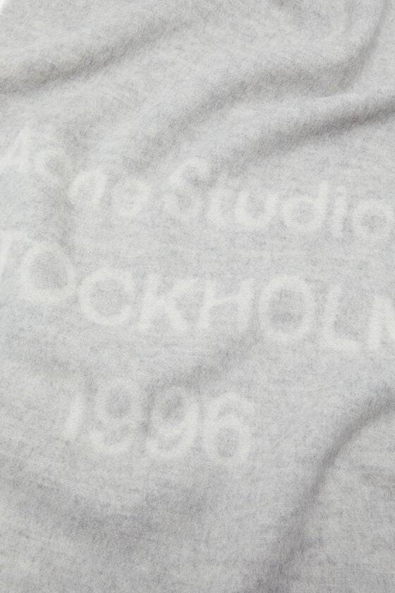 Acne Studios Logo wool scarf Angebote