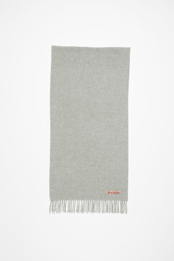 Acne Studios Schmaler Fransen-Schal aus Wolle Schlussverkauf