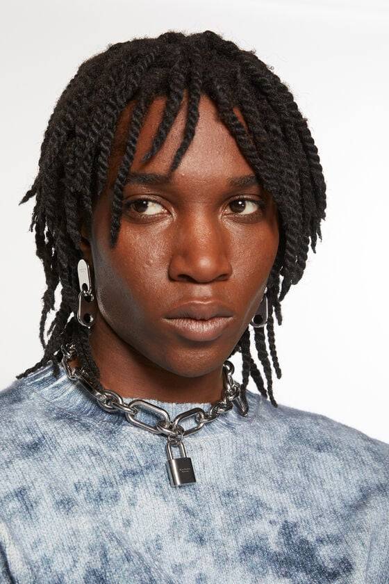 Acne Studios Kettenschloss-Ohrring Sonderangebot