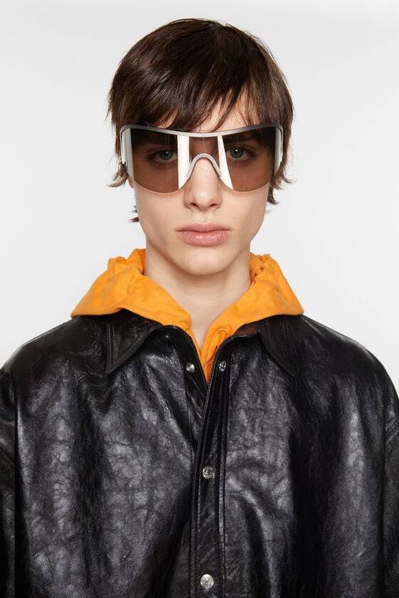 Acne Studios Sonnenbrille mit Metallrahmen Flash Sale
