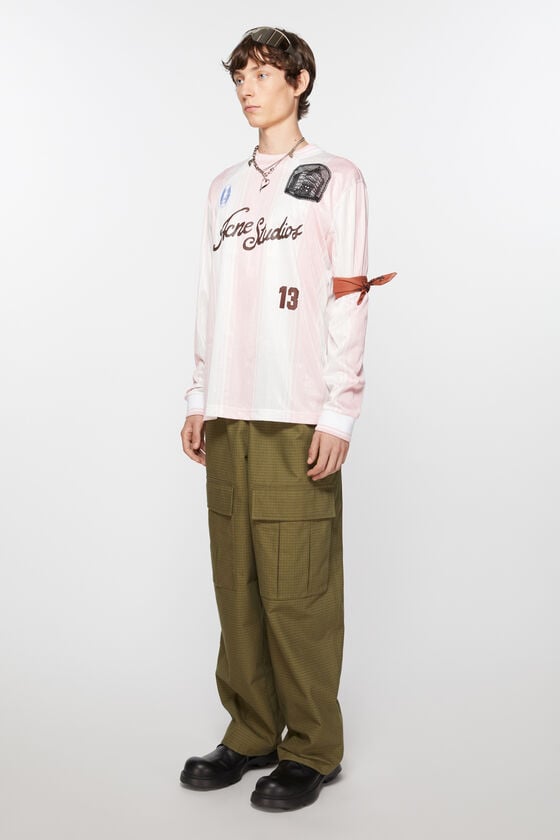 Acne Studios Leichter Schal mit Print Cyber Monday