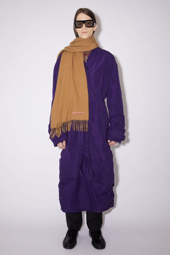 Acne Studios Schmaler Fransen-Schal aus Kaschmir Weihnachtsangebot