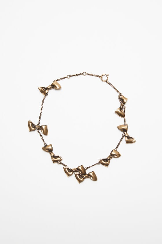 Acne Studios Halskette mit Schleifen Osterangebot