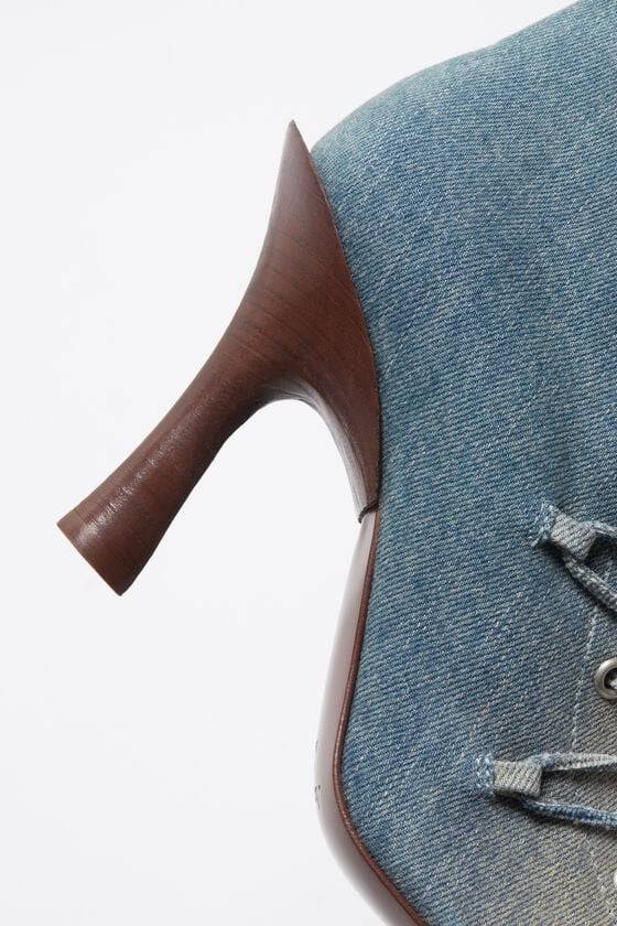 Acne Studios Schnürstiefel mit Absatz Neueste Mode