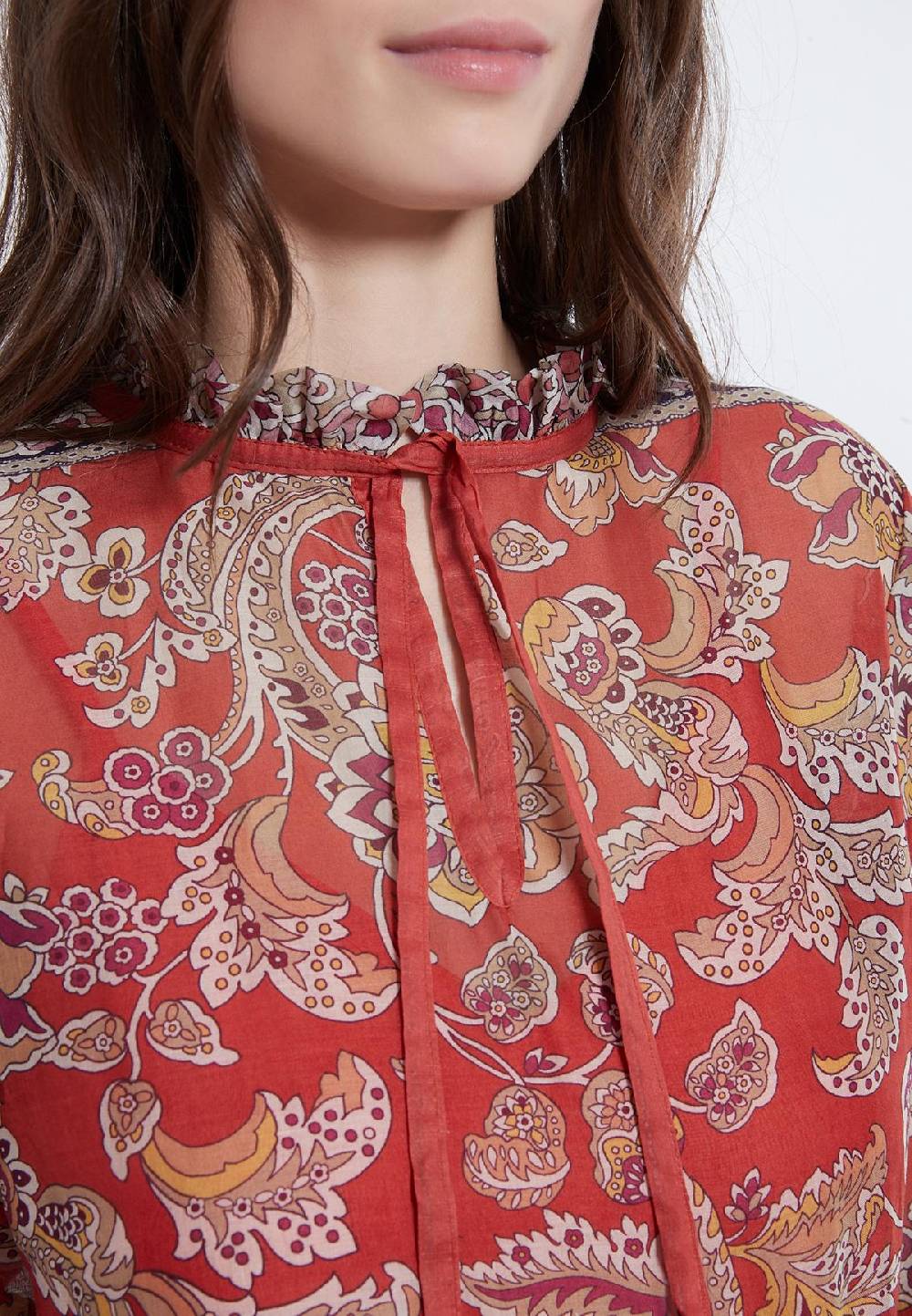 Ana Alcazar Boho-Kleid Apyle Meist gekauft
