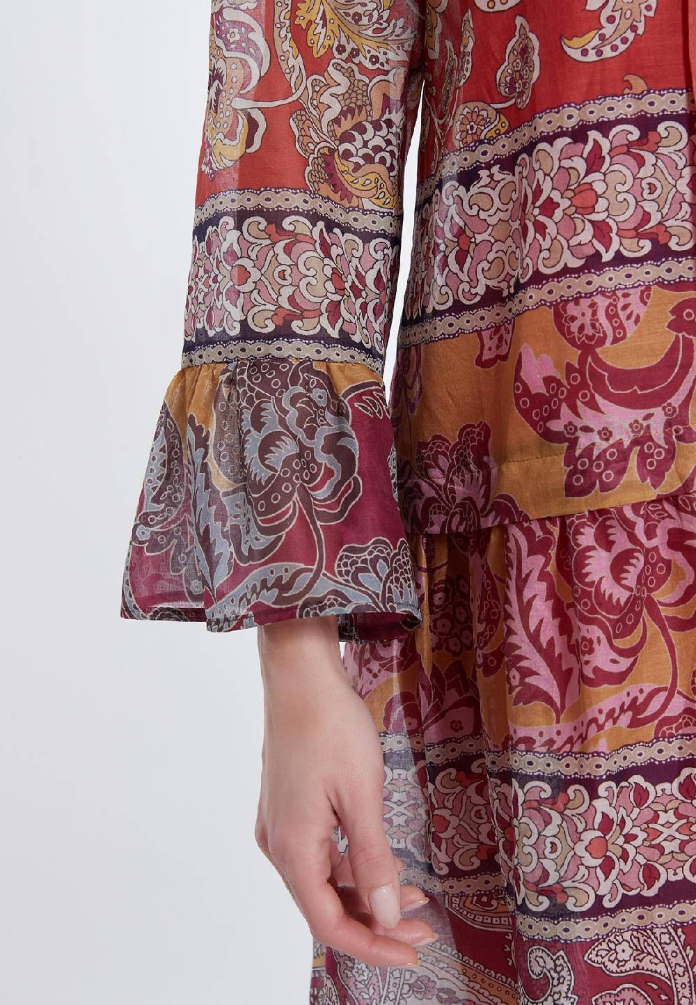 Ana Alcazar Boho-Kleid Apyle Meist gekauft