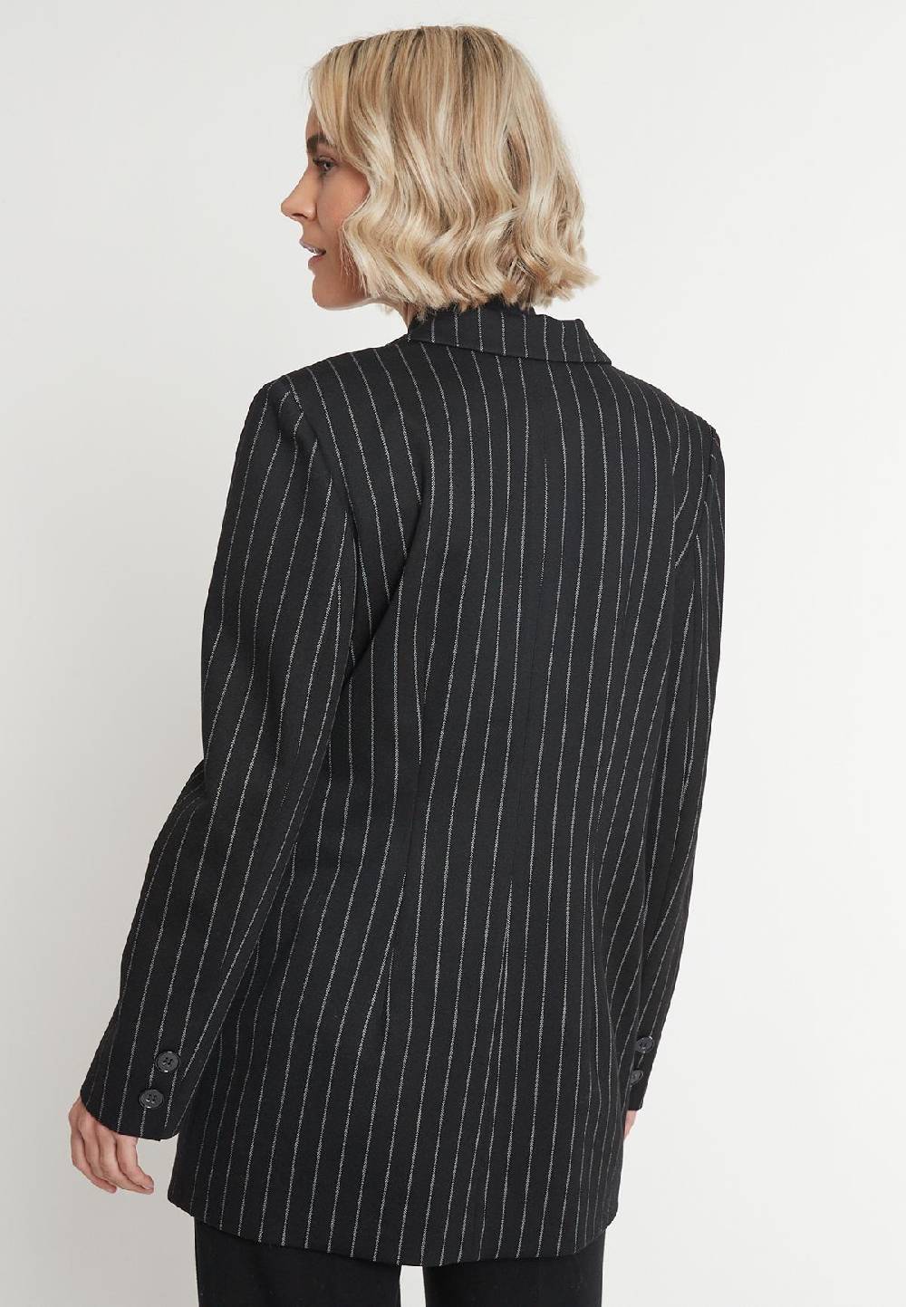 Ana Alcazar Nadelstreifen Blazer Mesa Zeitbegrenzte Promotion