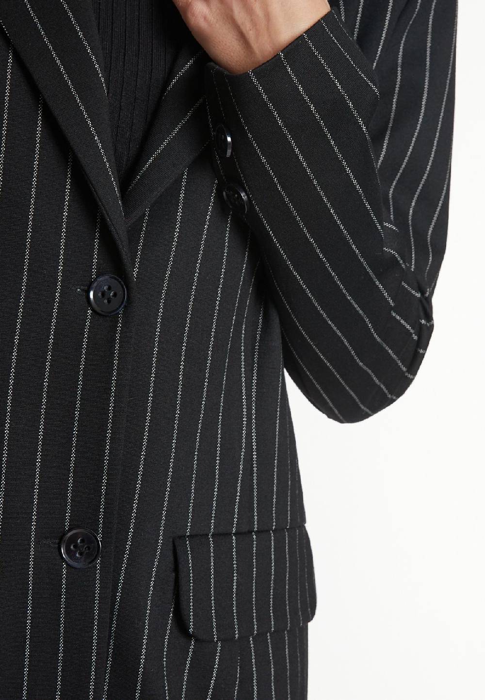 Ana Alcazar Nadelstreifen Blazer Mesa Zeitbegrenzte Promotion