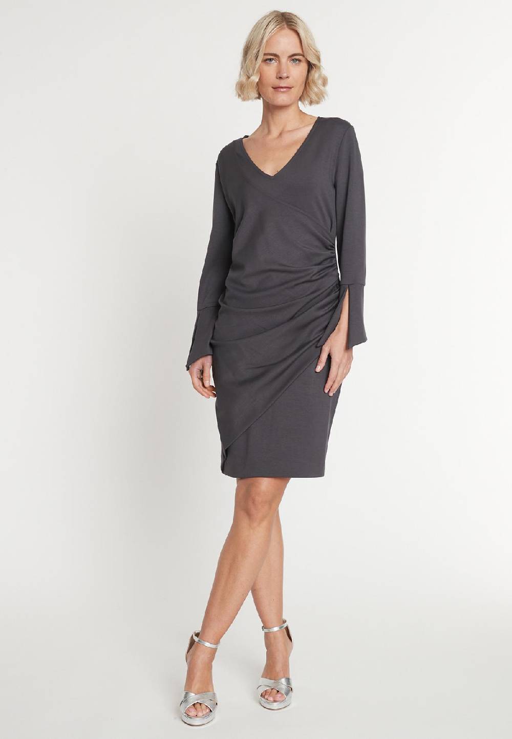 Ana Alcazar Langarmkleid Mekisa Kostenloser Versand international
