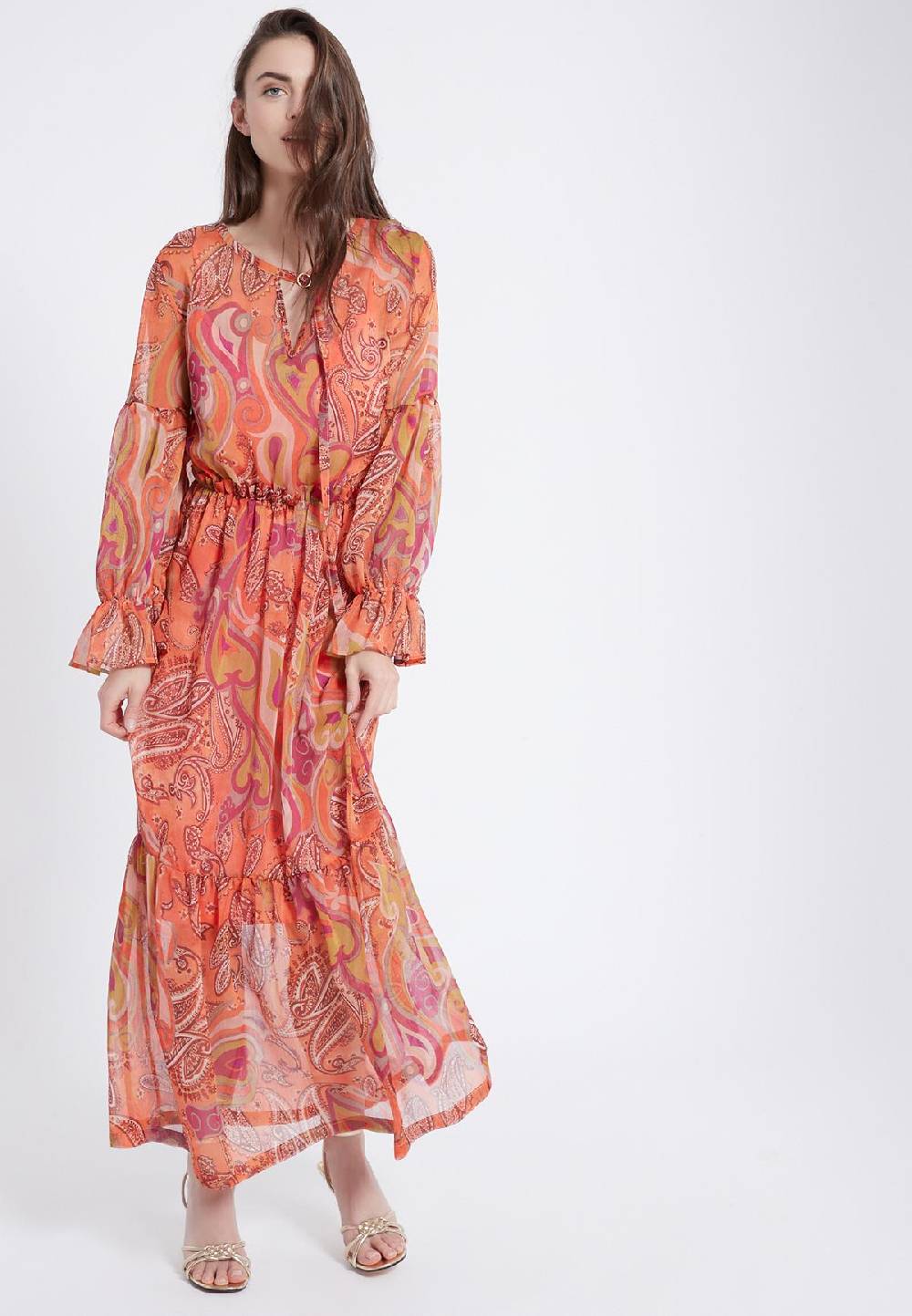 Ana Alcazar Boho-Kleid Asyme Fabrikpreis