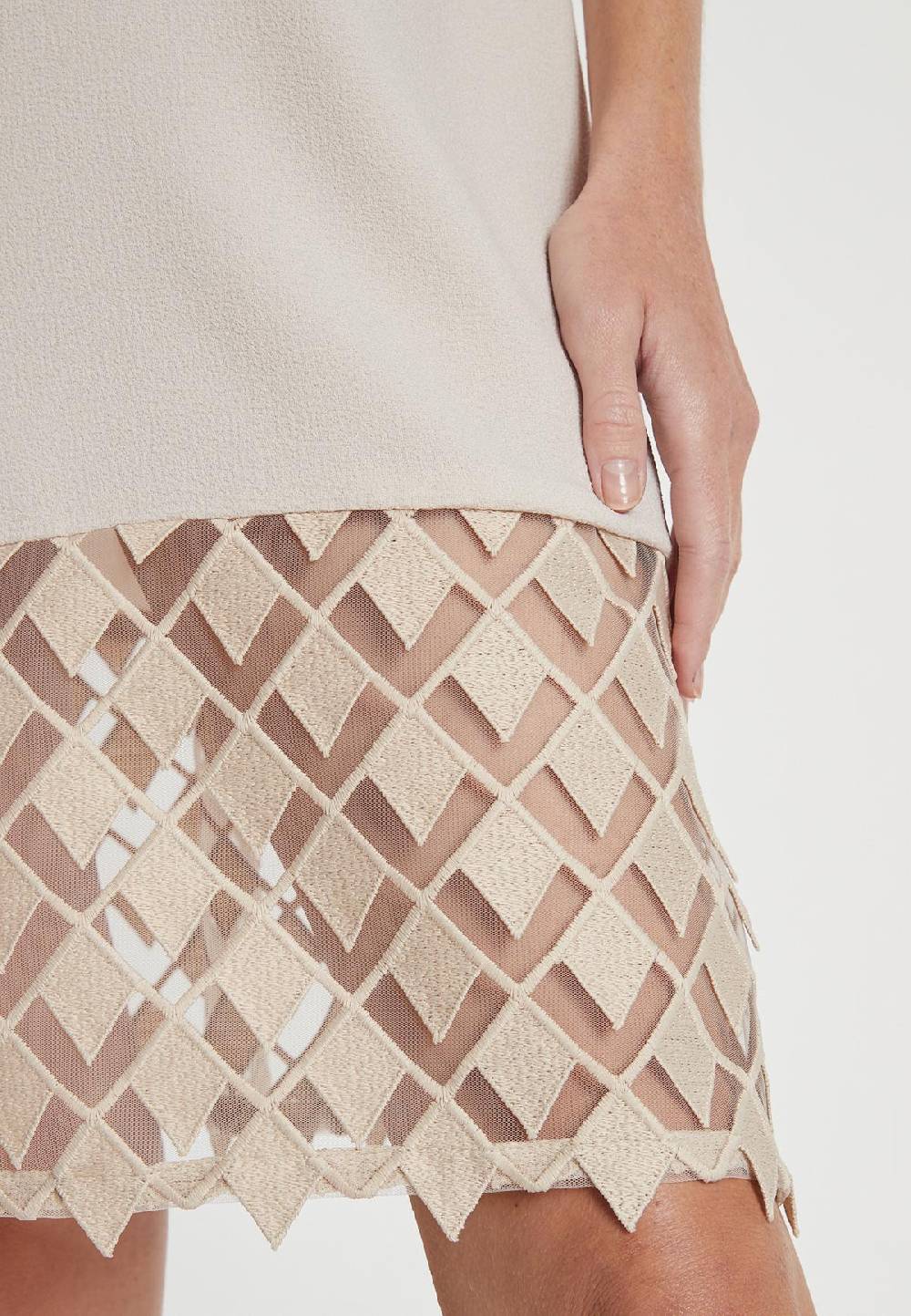 Ana Alcazar A-Linienkleid Lacy Lagerräumung