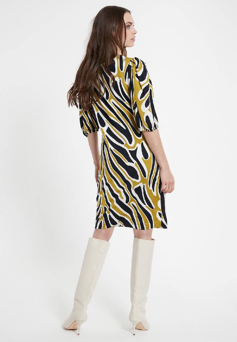 Ana Alcazar Kurzarmkleid Cedie Zeitlich begrenztes Angebot