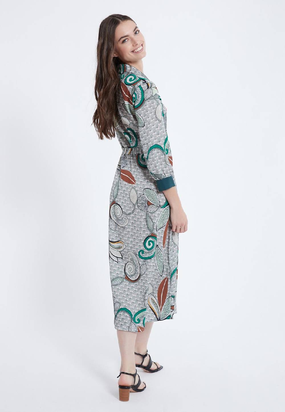 Ana Alcazar Midi Kleid Zeska Bestseller