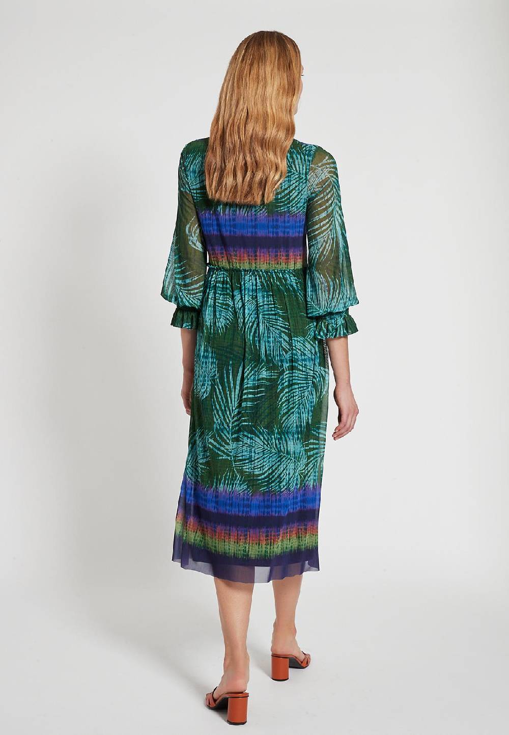 Ana Alcazar Midikleid Feply Verkauf