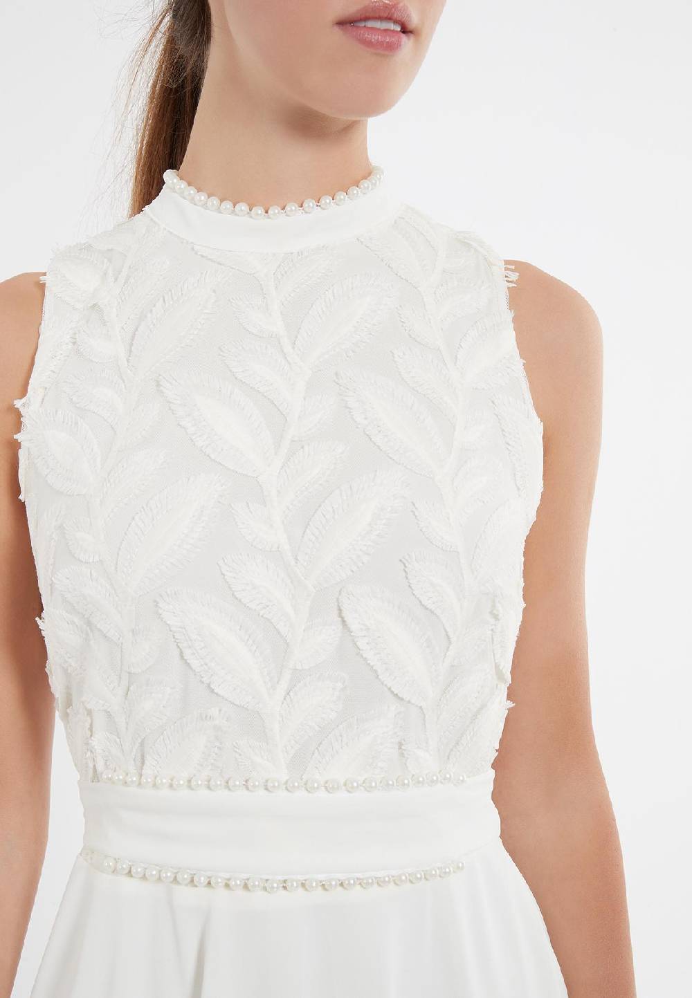 Ana Alcazar Perlen Kleid Zawy Meist gekauft