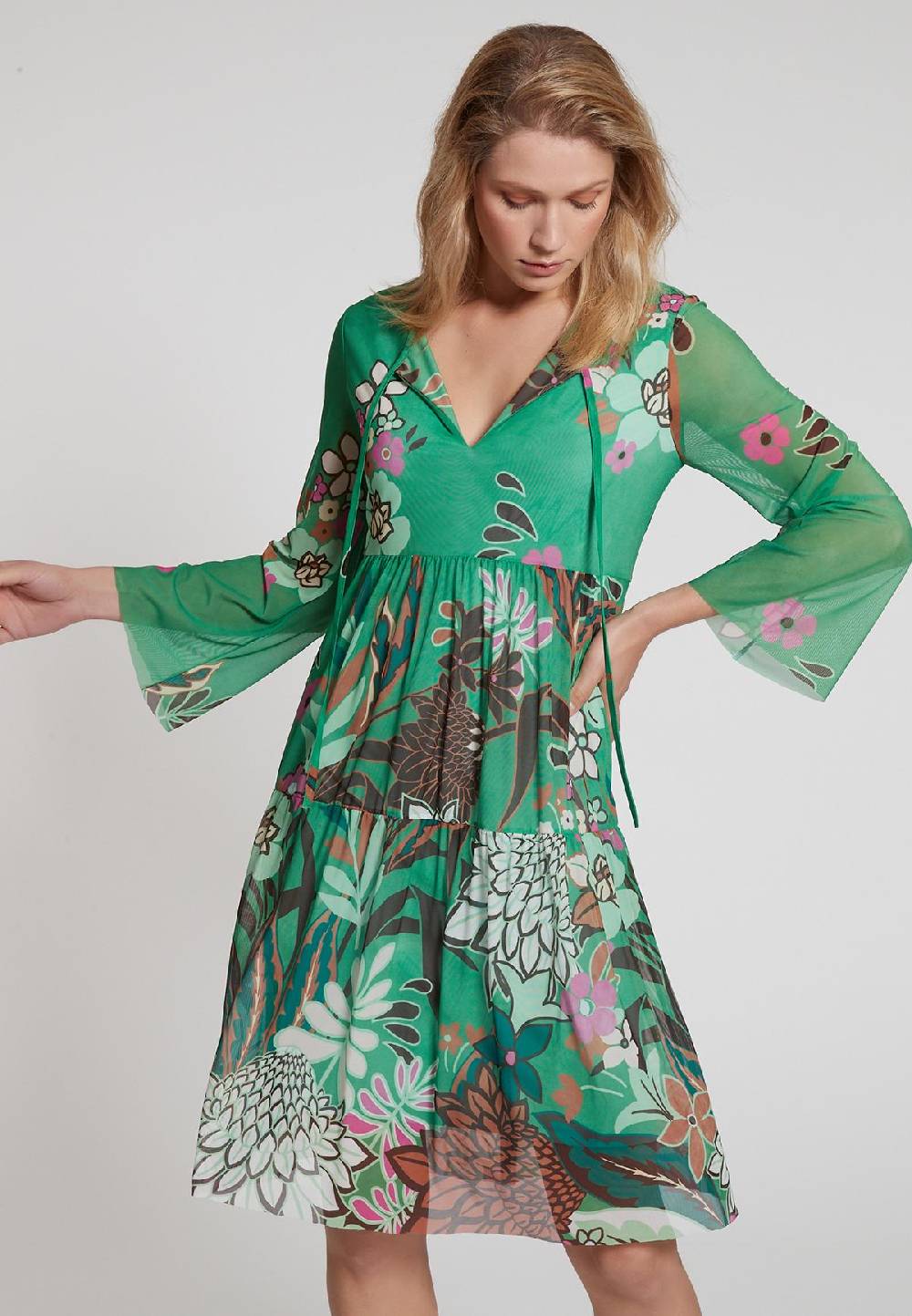 Ana Alcazar Volantkleid Genimy Fabrik Onlineshop