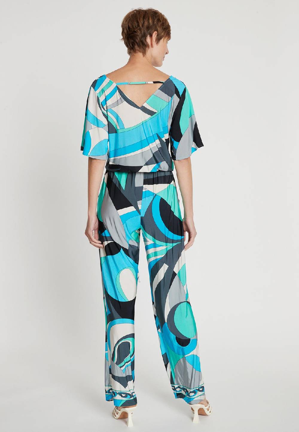 Ana Alcazar Print Jumpsuit Lotani Begrenztes Angebot