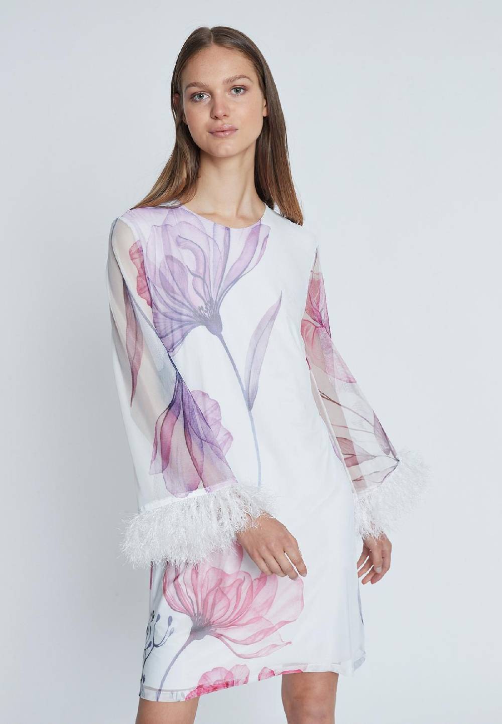 Ana Alcazar Langarmkleid Relly Schlussverkauf