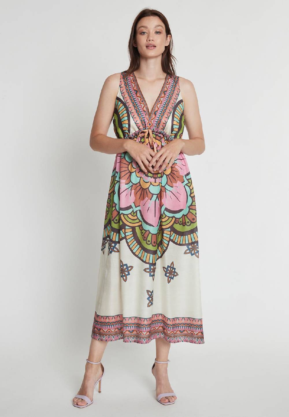 Ana Alcazar Midikleid Rawina Limitierter Zeitrabatt