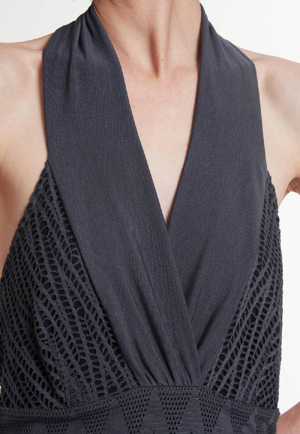 Ana Alcazar Neckholderkleid Pisea Großer Ausverkauf