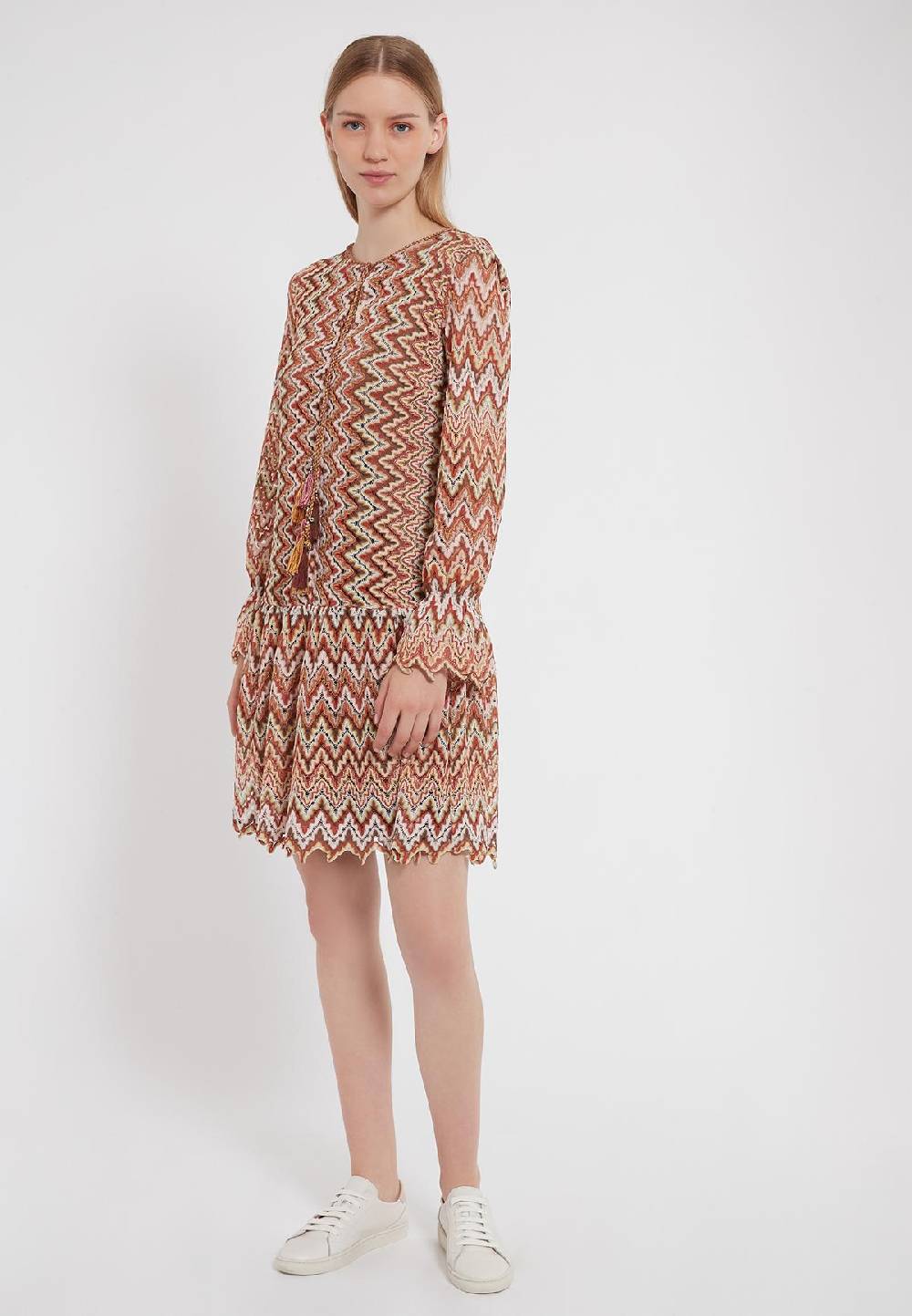 Ana Alcazar Langarm Kleid Zalta Online Shopping
