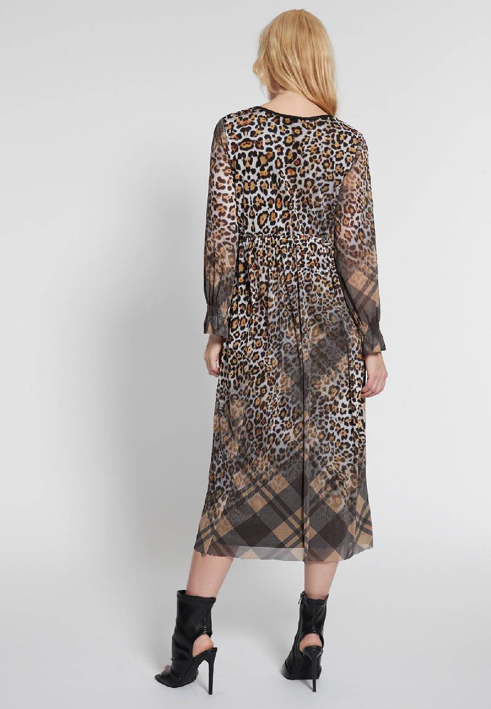 Ana Alcazar Midikleid Hilla Kostenlose Rückgabe