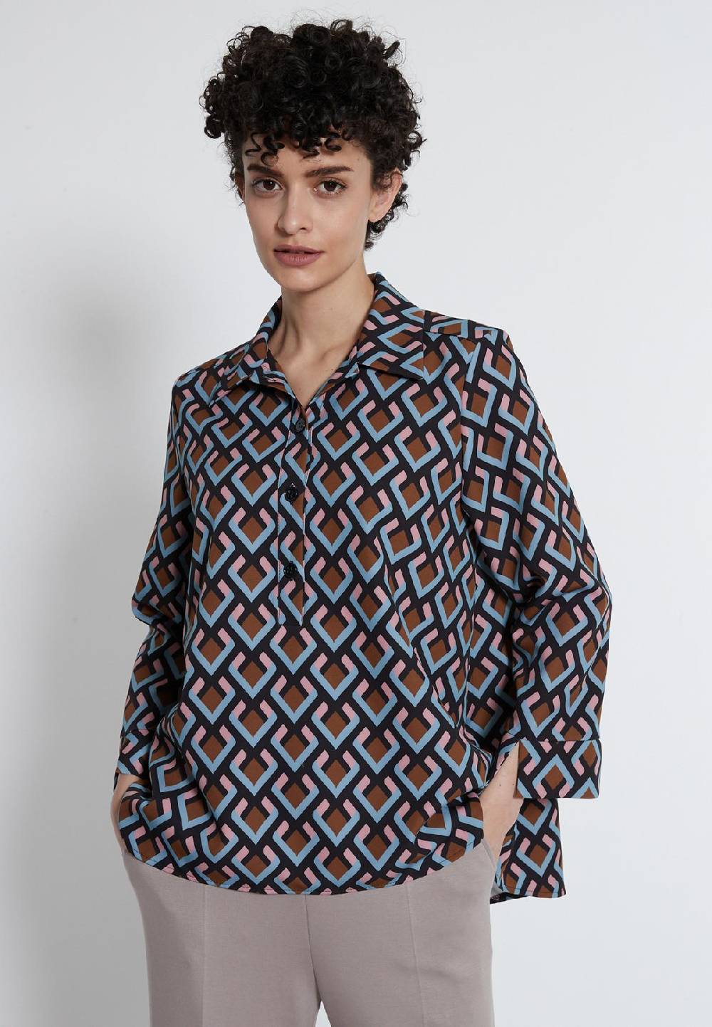 Ana Alcazar Weite Bluse Halise 50% Rabatt mit kostenlosem Versand