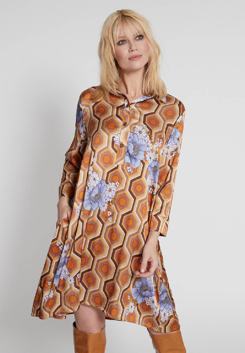 Ana Alcazar Blusenkleid Hakine Clearance-Verkauf