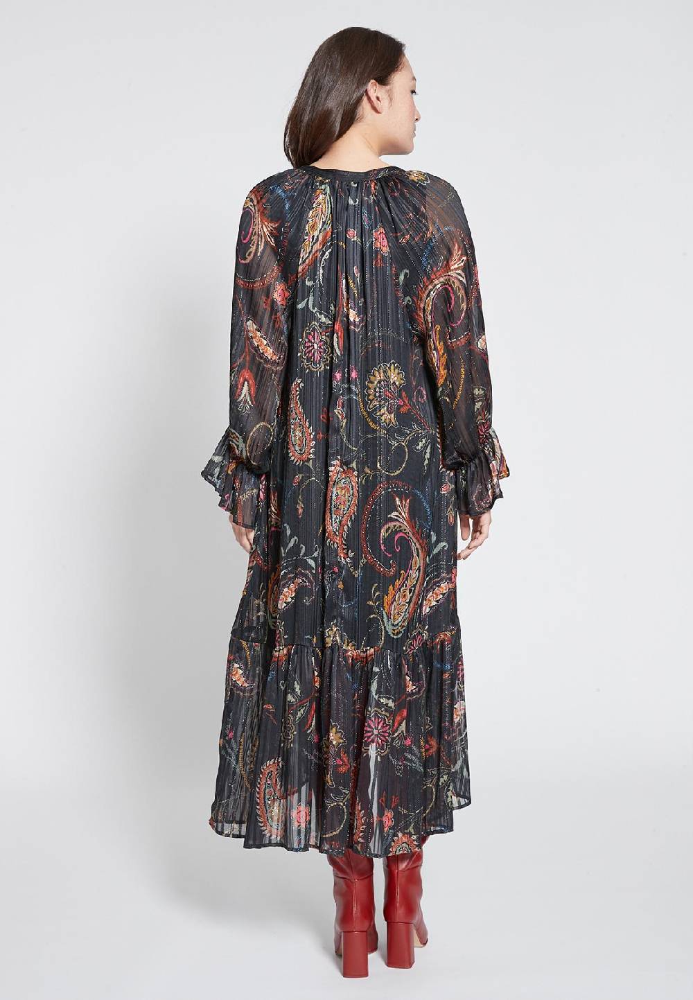 Ana Alcazar Volantkleid Habwin 2025