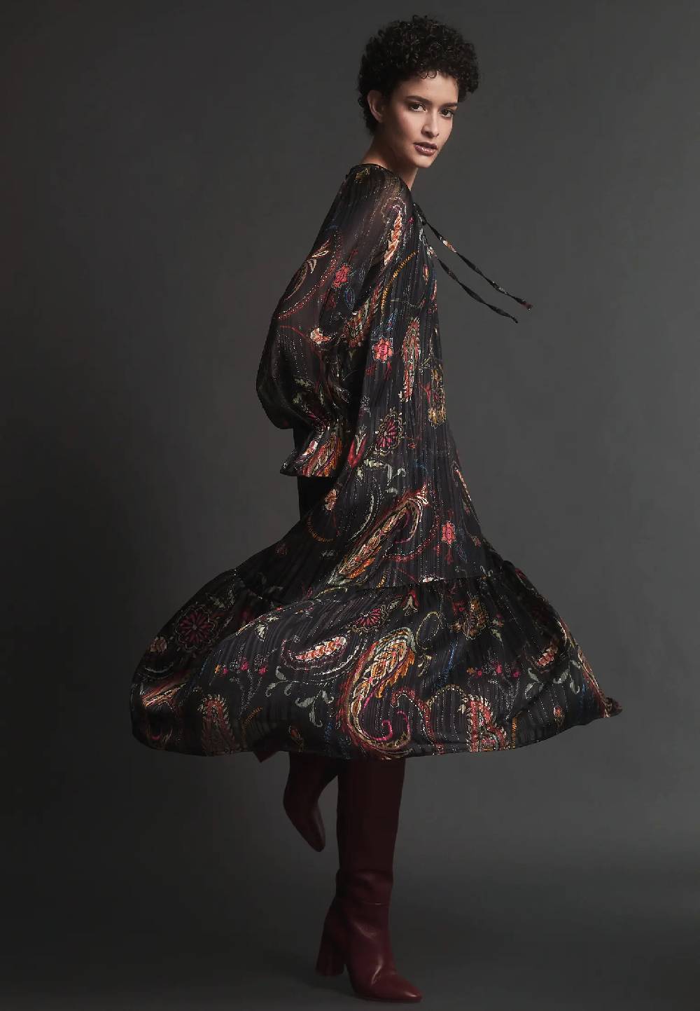 Ana Alcazar Volantkleid Habwin 2025
