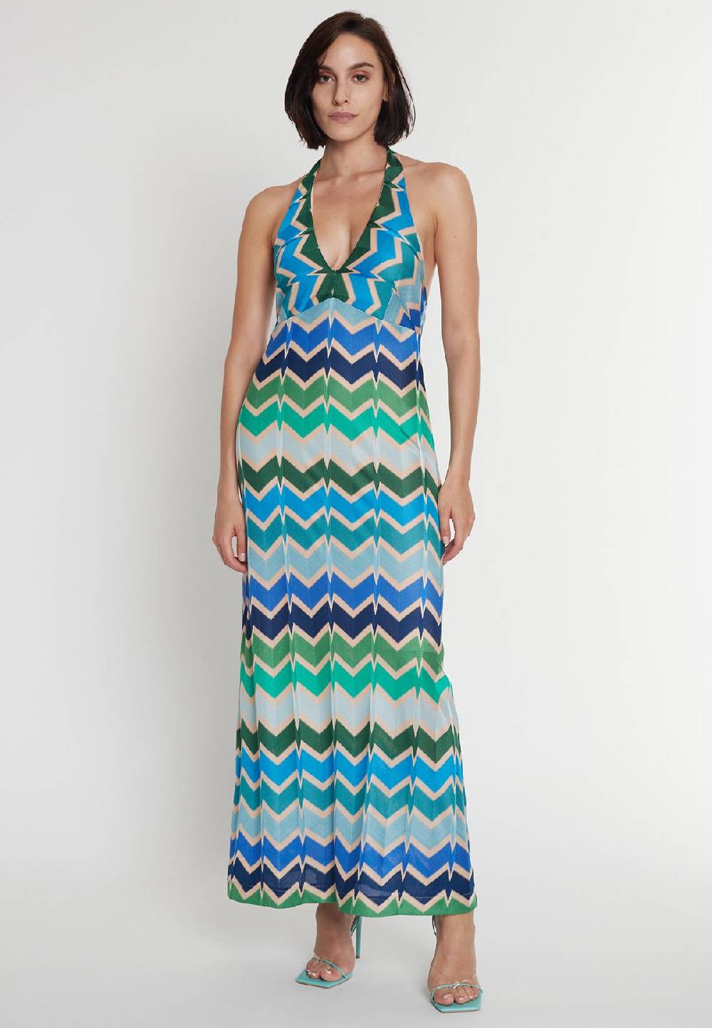 Ana Alcazar 70's Maxikleid Pocary Günstiger Verkauf
