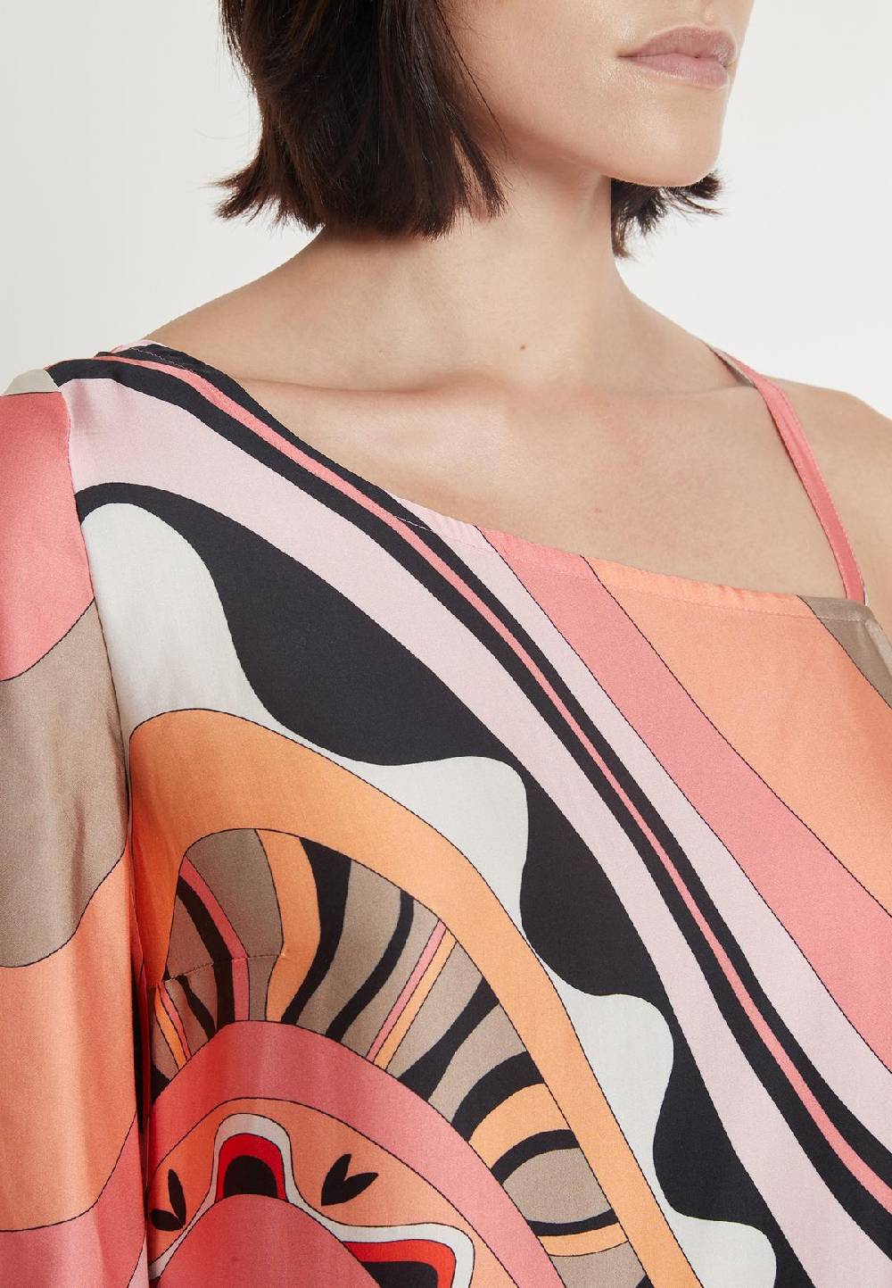 Ana Alcazar One-Shoulder Kleid Paosa Heißer Verkauf