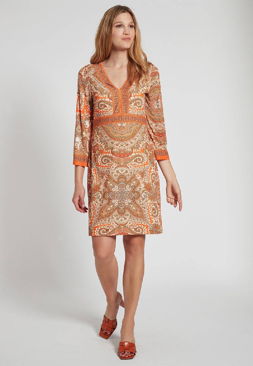 Ana Alcazar Printkleid Fidona Tiefpreis