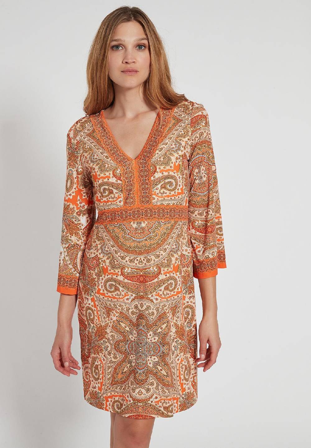Ana Alcazar Printkleid Fidona Tiefpreis