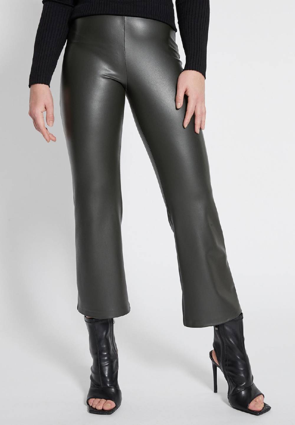 Ana Alcazar 7/8 Kunstlederhose Habasi Super Rabatt