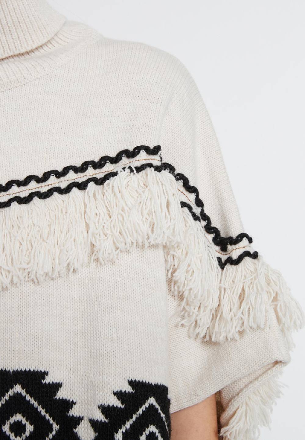 Ana Alcazar Poncho Pullover Evolys Rabatte dieses Monats