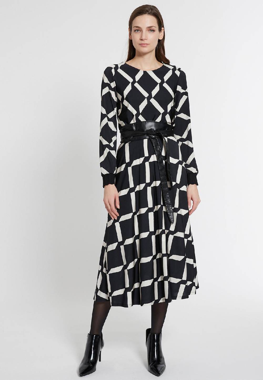 Ana Alcazar Midikleid Etria Schlussverkauf