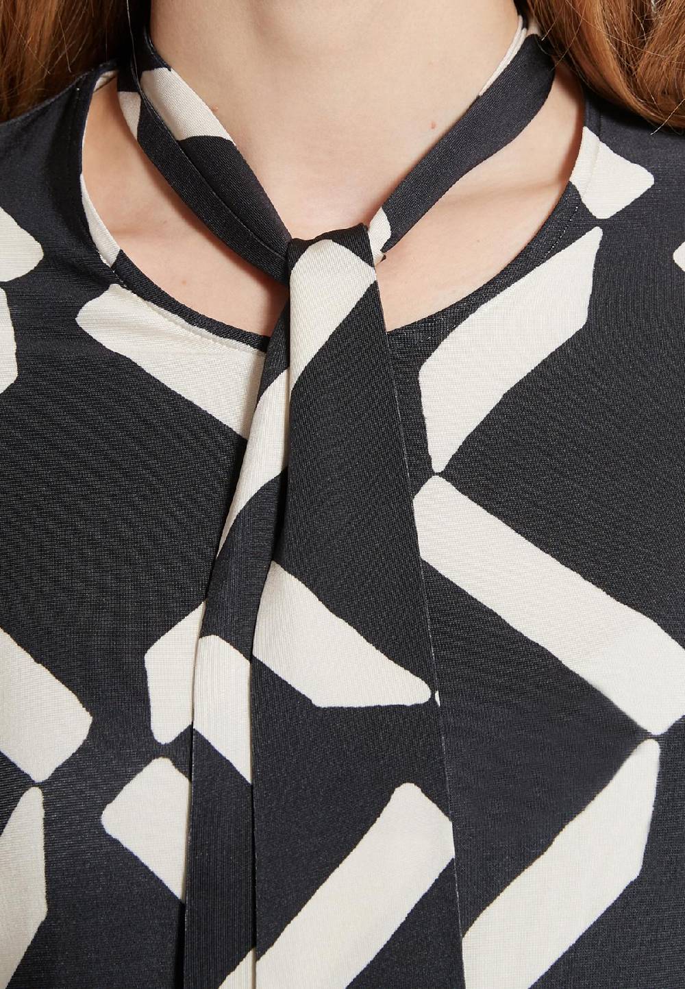 Ana Alcazar Krawattenkleid Etawa Günstiger Verkauf