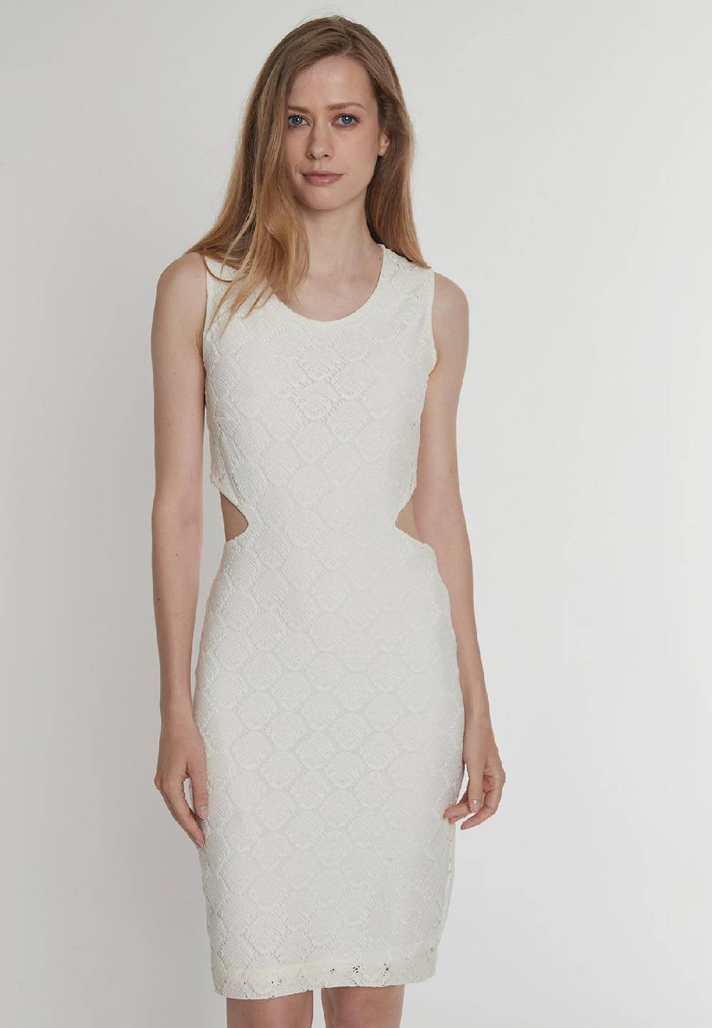 Ana Alcazar Cut Out Kleid Pagina Räumungsverkauf