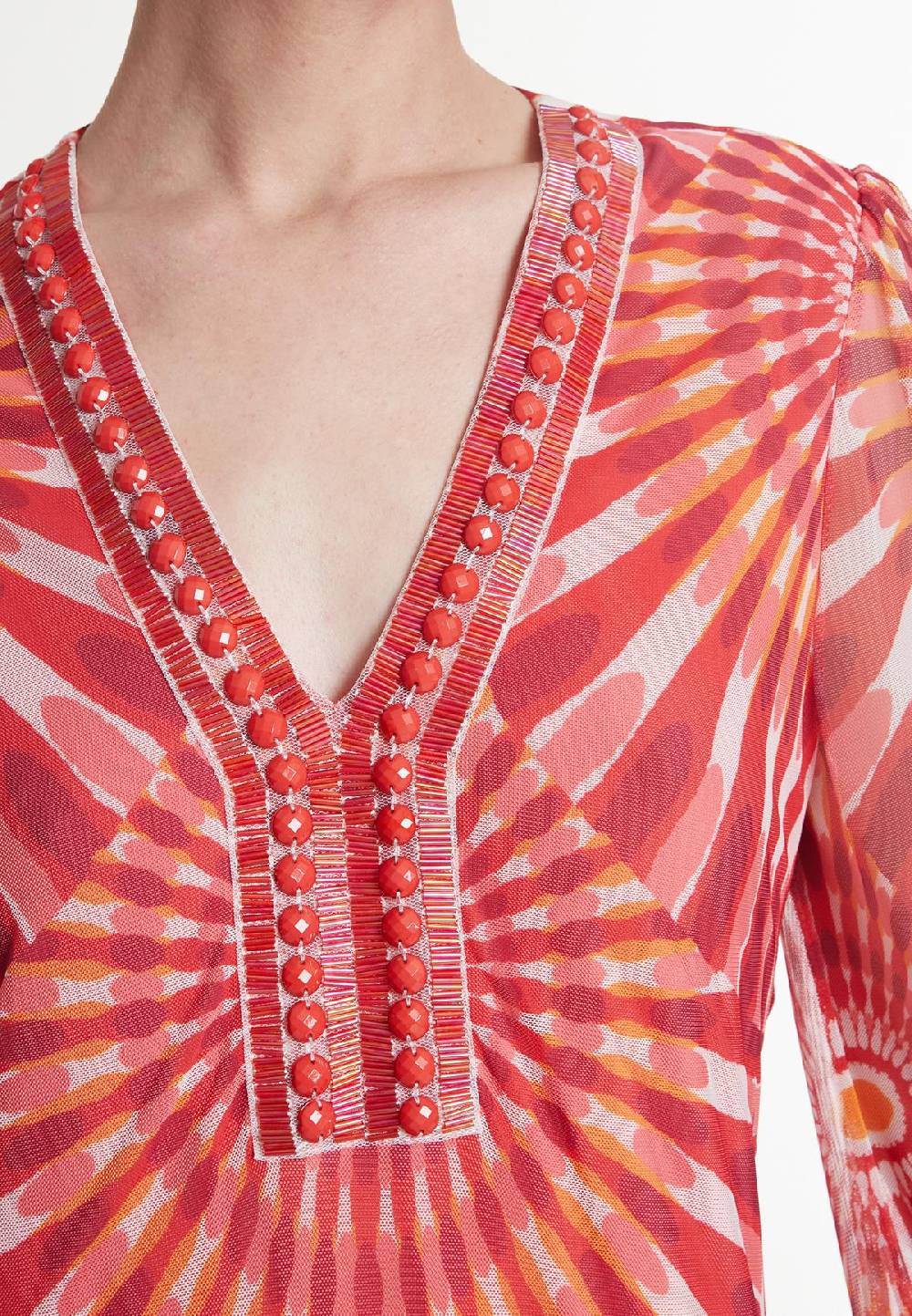 Ana Alcazar Kaftankleid Pesali Riesige Ersparnisse