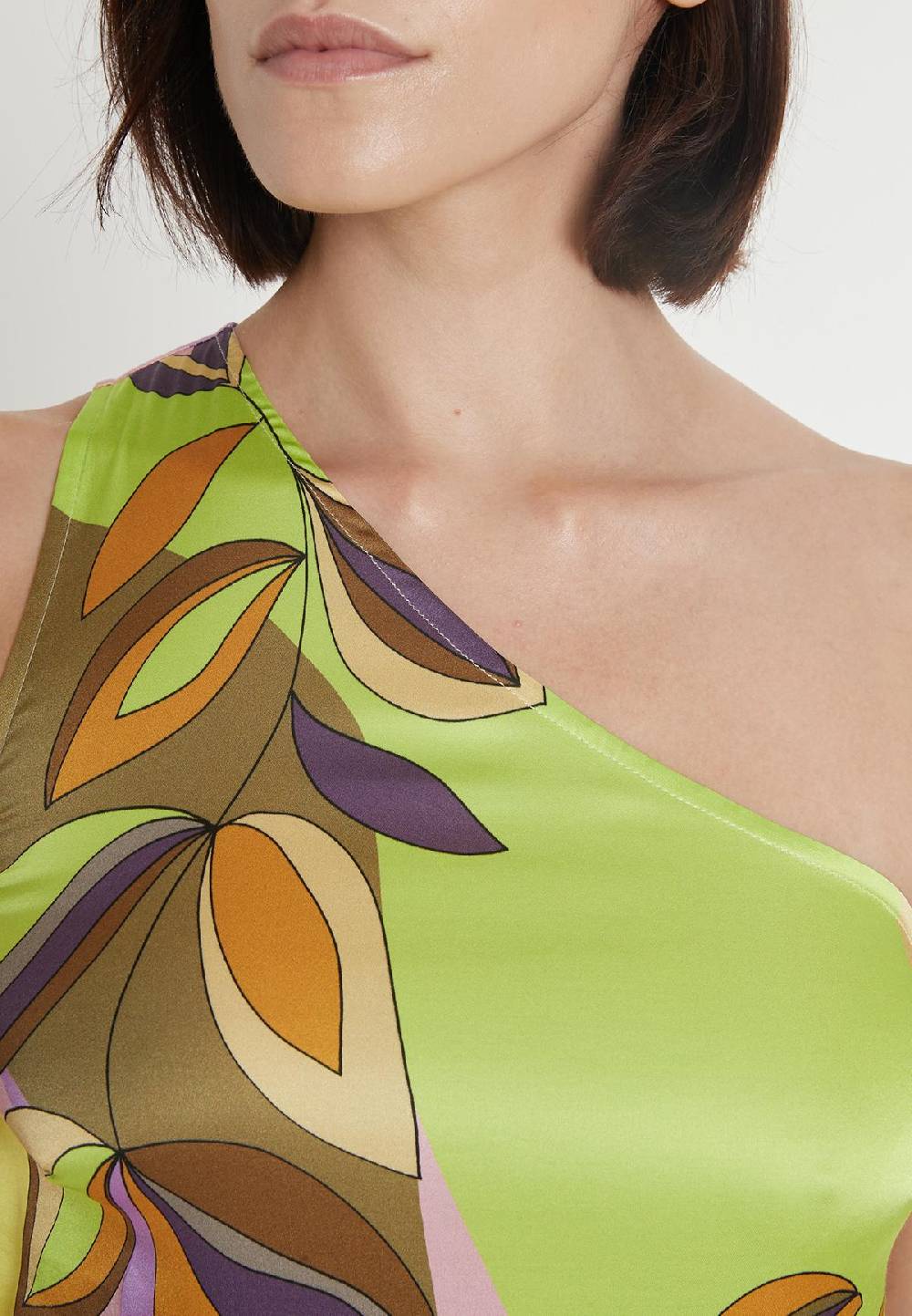 Ana Alcazar Asymmetrisches Kleid Peasi VIP-Rabatte