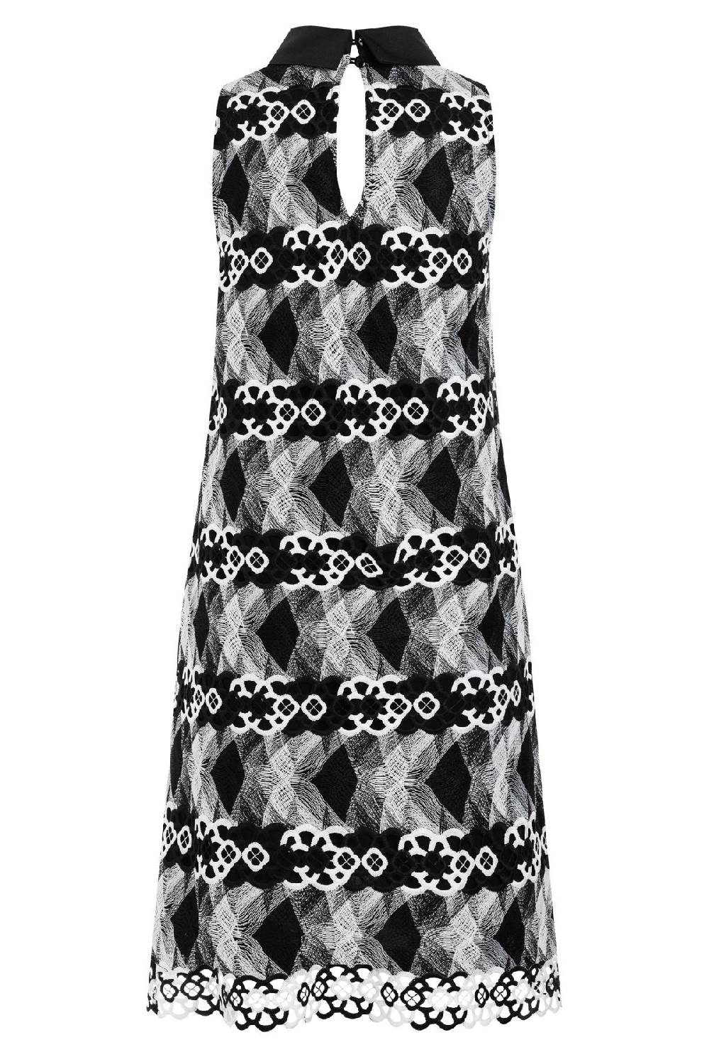 Ana Alcazar Kragen Kleid Zeby zollfrei